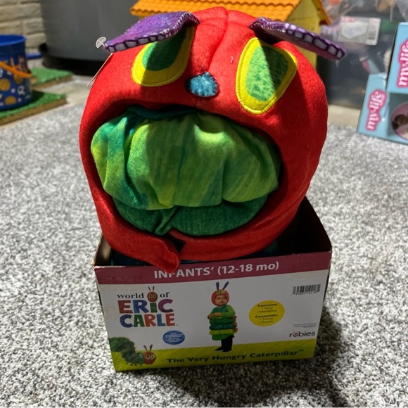 The Very Hungry Caterpillar - Child Costume 12-18 Months New With Tags! - Picture 2 of 7